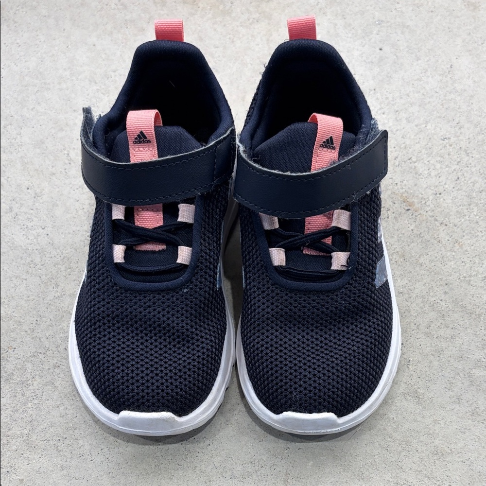 Adidas Kids Sneakers in Navy and Pink